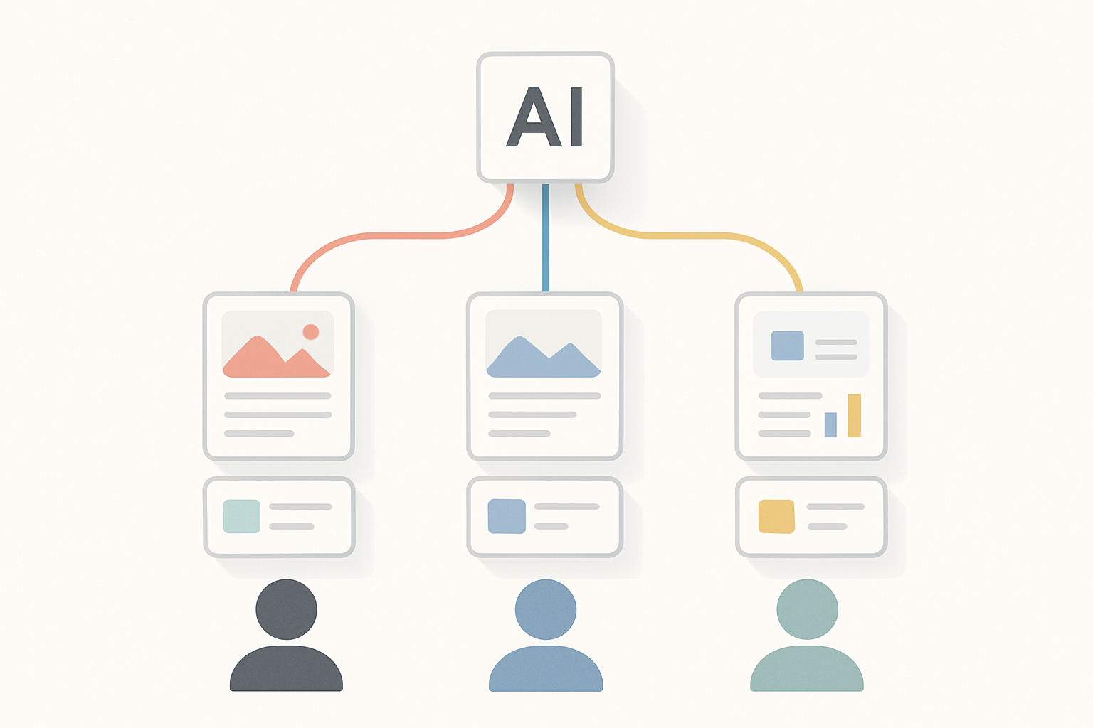 AI personalizing digital content